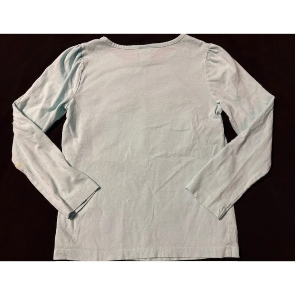Gymboree sequined fox long sleeved tee, girls size 10